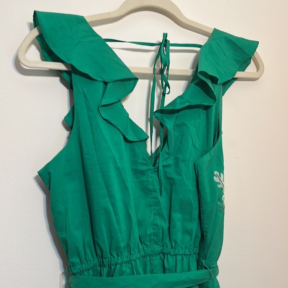 LULUMARI Ruffle Embroidered Dress - Picture 4 of 6